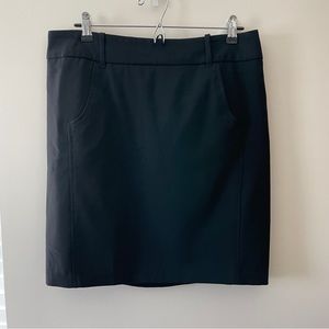 Daisy Fuentes black pencil skirt with pockets